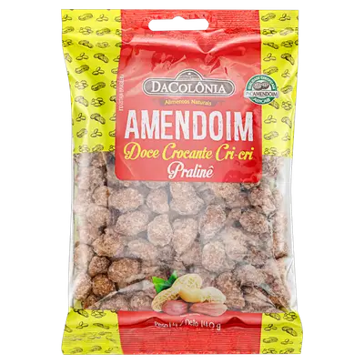 DACOLONIA AMENDOIM DOCE CROCANTE PRALINE 140G