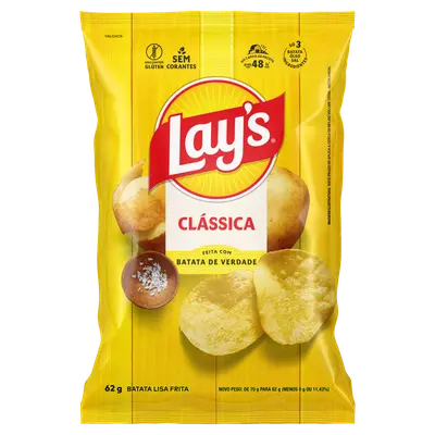 ELMA CHIPS LAYS CLASSICA 62G