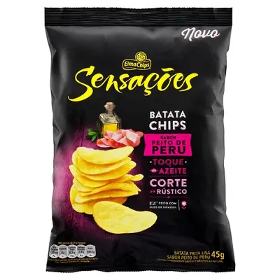 ELMA CHIPS SENSAÇOES PEITO DE PERU 35G