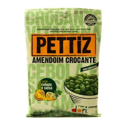PETTIZ AMENDOIM CEBOLA E SALSA 120G