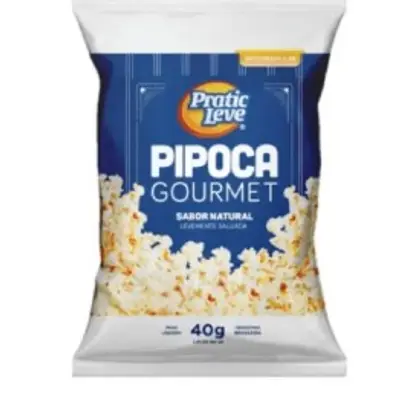 PRATIC LEVE PIPOCA AMANTEIGADA 40G