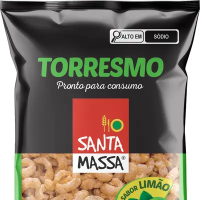 SANTA MASSA TORRESMO SABOR LIMÃO 40G