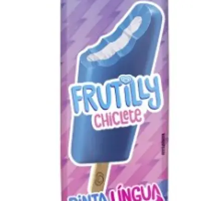KIBON SORVETE FRUTILLY CHICLETE 40G