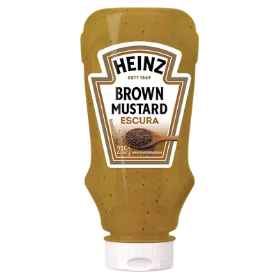 HEINZ MOSTARDA ESCURA 235G