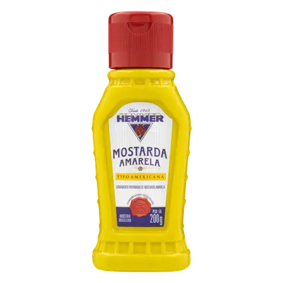 HEMMER MOSTARDA BISNAGA 200G