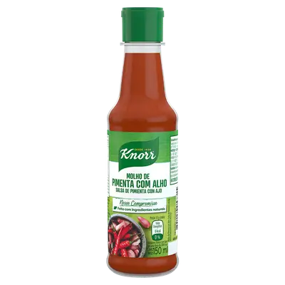 KNORR MOLHO DE PIMENTA COM ALHO 150ML