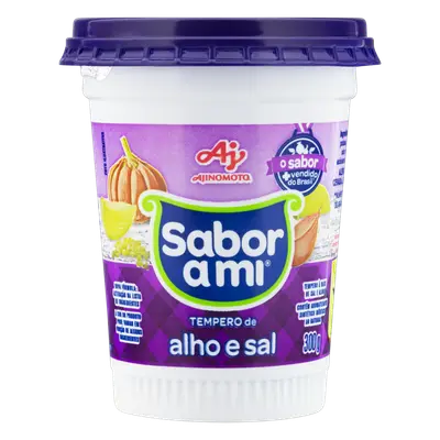 SABOR AMI TEMPERO ALHO E SAL 300G